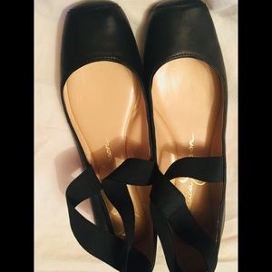 Jessica Simpson Mandalage Leather Ballet Flats